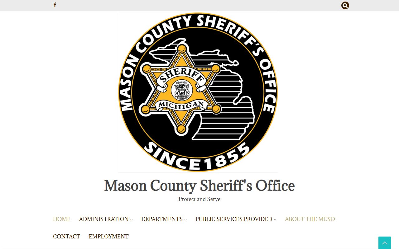Mason County Sheriff's Office for bench warrant information